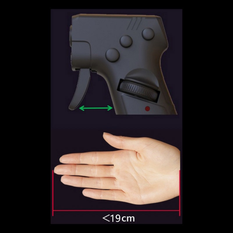 Vertical Gun-Style Wired Gaming Mouse