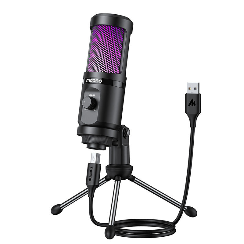 Maono PM461T USB Condenser Desk Microphone – RGB & Classic Editions