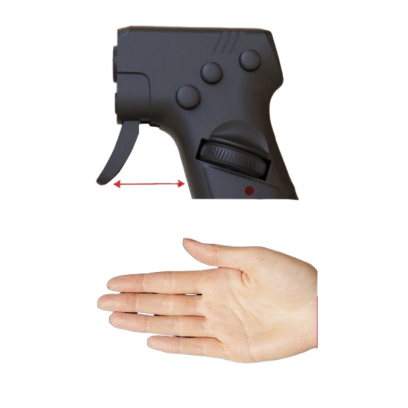 Vertical Gun-Style Wired Gaming Mouse