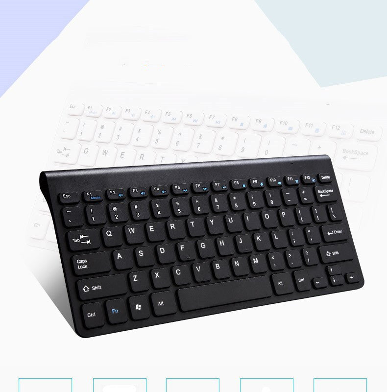 Mini Wireless Keyboard and Mouse Set