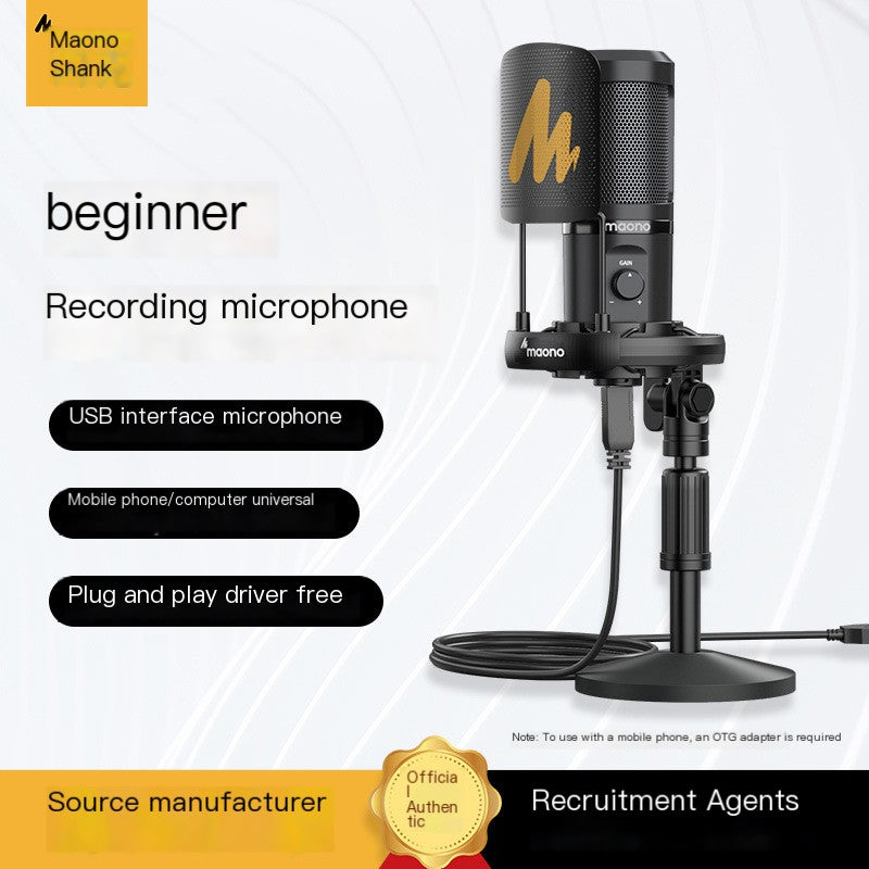 Maono PM461T USB Condenser Desk Microphone – RGB & Classic Editions