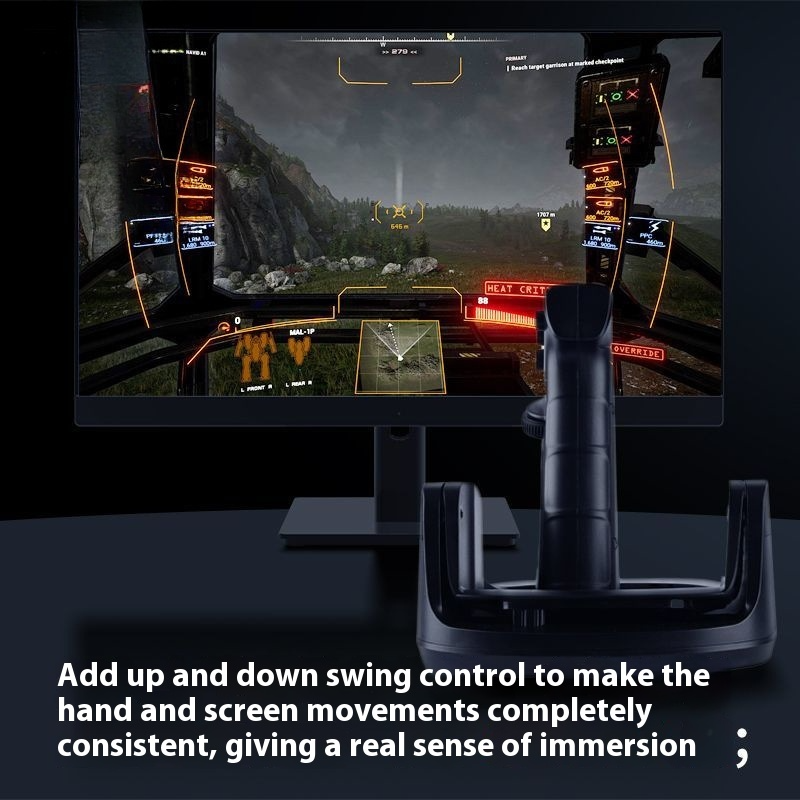 Vertical Gun-Style Wired Gaming Mouse