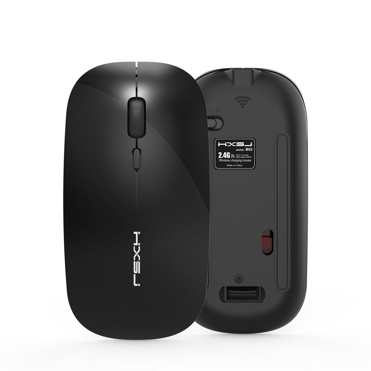 M60 Rechargeable Wireless Silent Mouse for Office Use